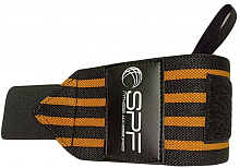 Бинты спортивные кистевые SPF-45-7 черно-оранжевые (PowerSystem)
