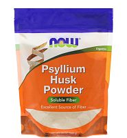 Psyllium Husk Powder (Порошок из Шелухи Семян Подорожника) 680 г (Now Foods)