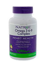 Omega 3-6-9 Complex (Комплекс Омега 3-6-9) 1200 mg - 90 капсул (Natrol)