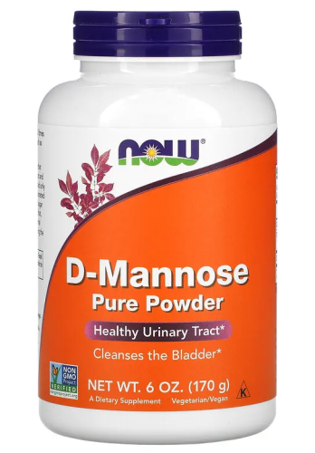 D-Mannose Powder (D-Манноза) 170 грамм (Now Foods)