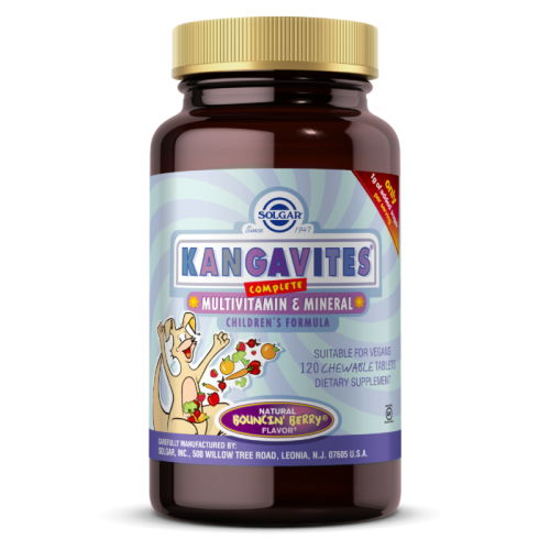 Kangavites детский комплекс 120 жевательных таблеток (Solgar)