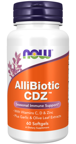 Allibiotic CDZ 60 мягких капсул (Now Foods)