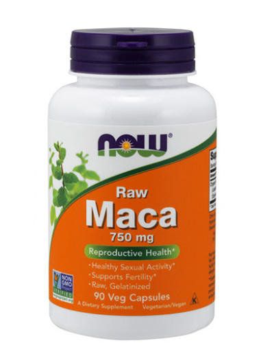 Maca 750 мг (Мака) 90 вег капсул (Now Foods)