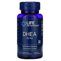 DHEA 25 мг 100 ледецов (Life Extension)
