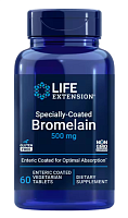 Bromelain 500 mg Specially-Coated (Бромелаин 500 мг) 60 вег таблеток (Life Extension)