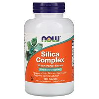 Silica Complex (Кремниевый комплекс) 180 таблеток (Now Foods)