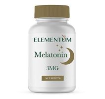 Melatonin 3 мг срок 06.2024 (Мелатонин) 90 таблеток (Elementum)
