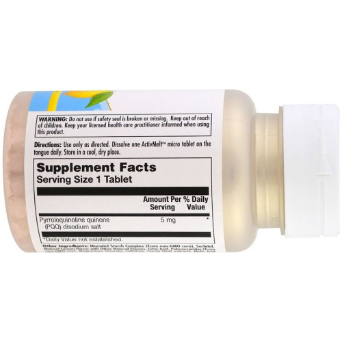 PQQ 5 мг (Пирролохинолинхинон) 60 леденцов (KAL) фото 3