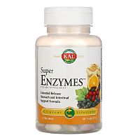 Super Enzymes (Супер Ферменты) 60 таблеток (KAL)