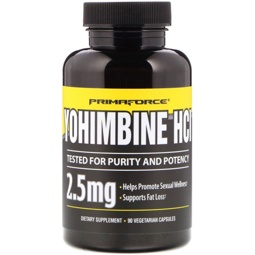 Primaforce Yohimbine HCl 2,5 мг 90 капсул_
