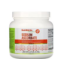 Sodium Ascorbate 1 кг (Натрия Аскорбат Кристал Пор) (NutriBiotic)