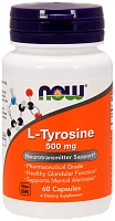 L-Tyrosine 500 мг (Л-Тирозин)  60 капс (Now Foods)