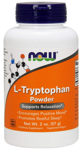 L-Tryptophan Powder (L-Триптофан) 57 г (Now Foods) срок 05/2025