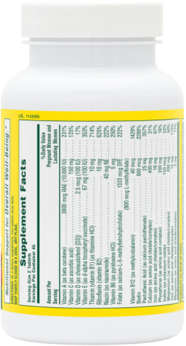 Prenatal Multi Source of Life (Поливитамины для беременных) 90 таблеток (NaturesPlus) фото 4