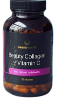 Beauty Collagen + Vitamin C (Коллаген + Витамин С) 120 капсул (Beauty Secret)
