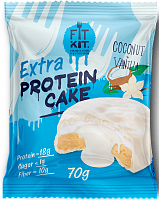 Печенье Fit Kit Protein White cake Extra 70 гр