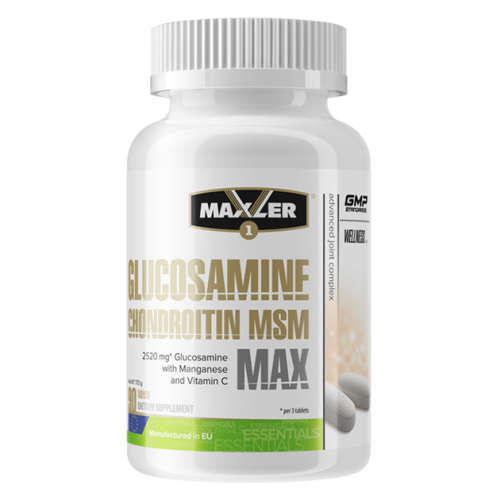Glucosamine Chondroitin MSM MAX 90 таблеток (Maxler)