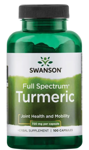 Full Spectrum Turmeric (Куркума полного спектра) 720 мг 100 капсул (Swanson)