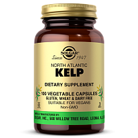 North Atlantic Kelp 200 мкг 100 вегетарианских капсул (Solgar)