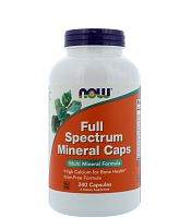 Full Spectrum Mineral Caps 240 вег капсул (Now Foods)