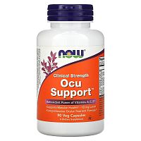Ocu Support (Витамины для Глаз) 90 капсул (Now Foods)