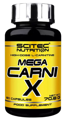 Mega Carni X 1000 мг 60 капсул (Scitec Nutrition) Mega Carni X 1000 мг 60 капсул (Scitec Nutrition)