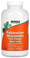 Potassium Gluconate Pure Powder (Глюконат калия порошок) 454 г (Now Foods)