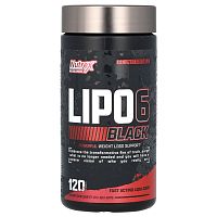 Lipo-6 Black 120 капсул (Nutrex)