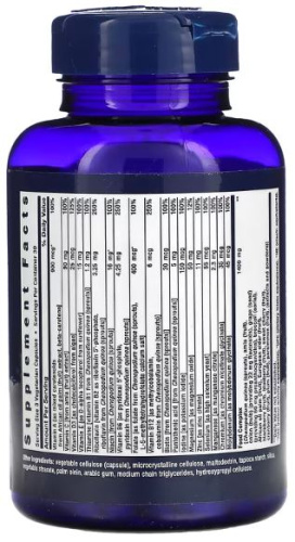 Plant-Based Multivitamin 90 вег капсул (Life Extension) фото 3