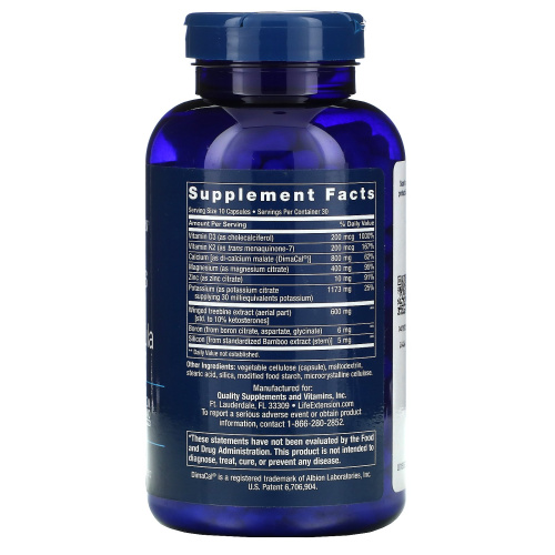 Dr. Strum's Intensive Bone Formula (Средство для здоровья костей) 300 капсул (Life Extension) фото 2