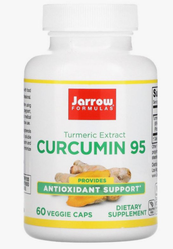 Curcumin 95 Turmeric Extract (Куркумин) 500 мг 60 вег капсул (Jarrow Formulas) фото 3