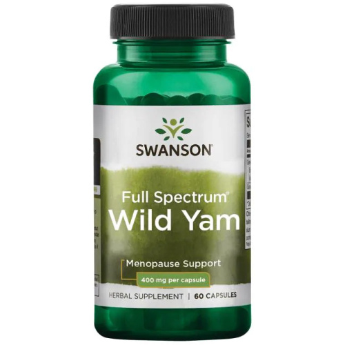Wild Yam 400 mg (Корень дикого ямса 400 мг) 60 капс (Swanson) Wild Yam 400 mg (Корень дикого ямса 400 мг) 60 капс (Swanson)