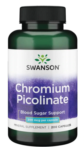 Chromium Picolinate (Пиколинат хрома) 200 мкг 200 капсул (Swanson)