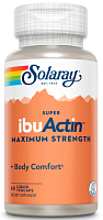 Super ibuActin maximum Strength 60 мягких вегетарианских капсул (Solaray)