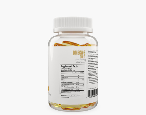 Omega-3 Gold (USA) 60 капсул (Maxler) фото 3