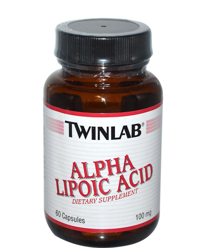 Alpha Lipoic Acid (Альфа-Липоевая Кислота) 100 mg 60 капсул (Twinlab)