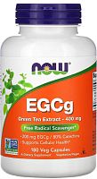 EGCg Green Tea Extract 400 мг (Экстракт Зеленого Чая) 180 вег капсул (Now Foods)