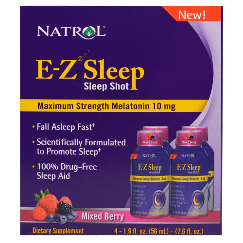 E-Z Sleep Shot 4*56 мл (Natrol) фото 2