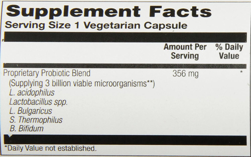 Acidophilus ProBiotic-5 (Пробиотик) 60 капсул (KAL) фото 2