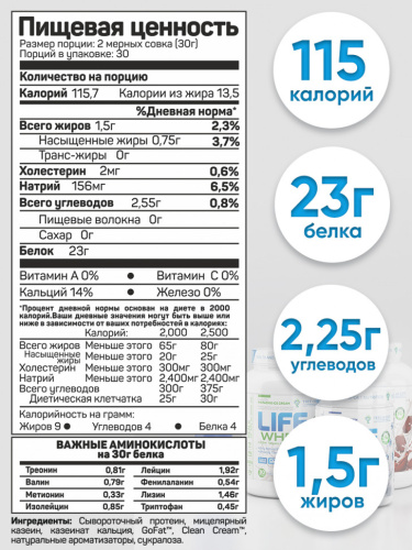Life Whey 907 г (Tree of Life) фото 2
