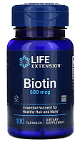 Biotin 600 мкг (Биотин) 100 капс (Life Extension)