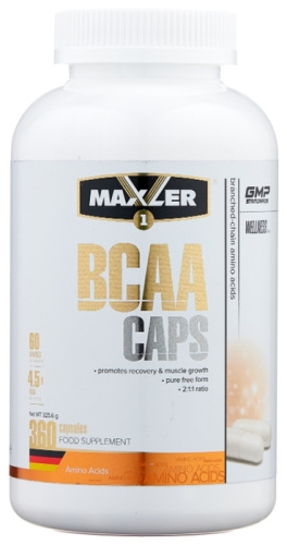 BCAA Caps 360 капсул (Maxler)