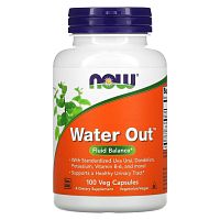 Water Out 100 капсул (Now Foods)