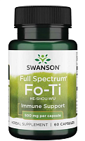 Full Spectrum Fo-Ti He-Shou-Wu (Полный спектр Фо-Ти Хе-Шоу-Ву) 500 мг 60 капсул (Swanson)