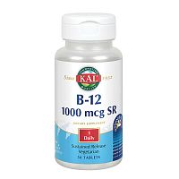 B-12 SR 1000 мкг (Витамин В-12) 50 таблеток (KAL)