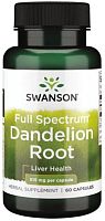 Dandelion Root 515 mg (Корень Одуванчика 515 мг) 60 капсул (Swanson)