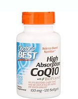 Co-Q10 100 mg - 120 капсул (Doctor`s Best)