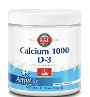 Calcium 1000 D-3 ActivMix (срок 02.24) 1000 мг (Кальций в порошке) 300 гр (KAL)