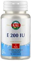 Vitamin E 134 мг - 200 IU (Витамин E) 90 мягких капсул (KAL) Срок 09.23