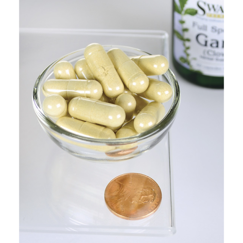 Garlic 400 mg (Чеснок 400 мг) 60 капсул (Swanson) фото 2